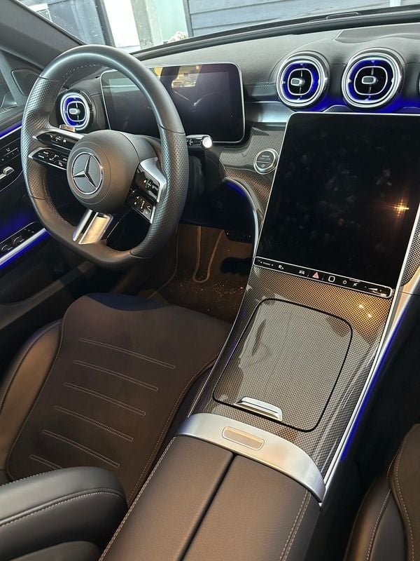 SelenitGrå Brugt 2022 Mercedes C220 AMG line Stationcar | 449.950 kr. (Fair pris) - Billede 1/4