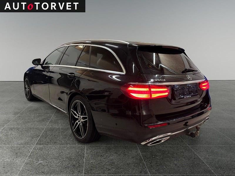 Brugt Mercedes E350 AMG line 258 HK (189 kW) 2018 Sortmetal Stationcar