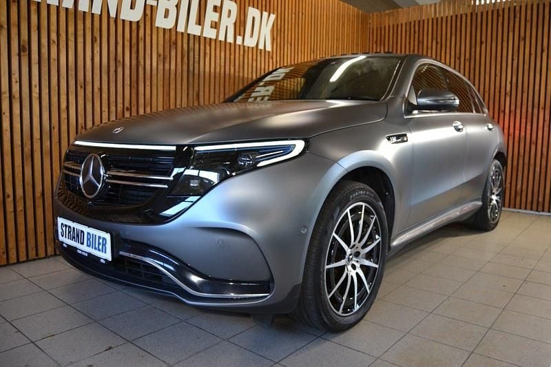 Grå Brugt 2021 Mercedes EQC400 AMG line SUV | 399.800 kr. (Dyr) - Billede 1/4