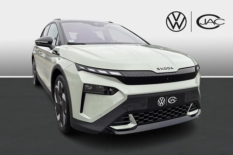 Grønmetal Brugt 2025 Skoda Elroq First Edition SUV | 359.900 kr. (Lidt for dyr) - Billede 1/4