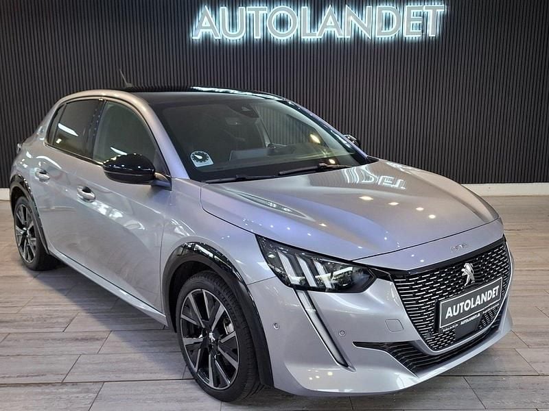 Gråmetal Brugt 2023 Peugeot e-208 GT Hatchback | 159.800 kr. (Fair pris) - Billede 1/4