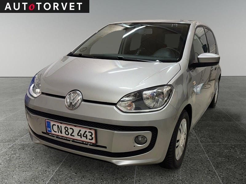 Sølvmetal Brugt 2014 VW up! move up! Hatchback | 45.700 kr. (God pris) - Billede 1/4