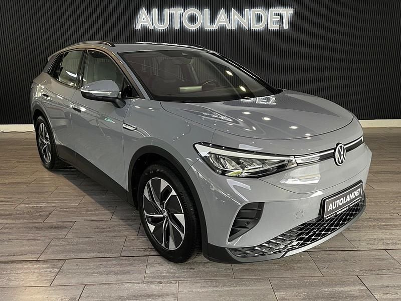 Grå Brugt 2021 VW ID.4 Pro Performance SUV | 204.800 kr. (God pris) - Billede 1/4