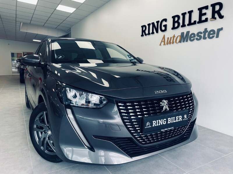 Koksmetal Brugt 2021 Peugeot 208 Active Hatchback | 124.800 kr. (Fair pris) - Billede 1/3