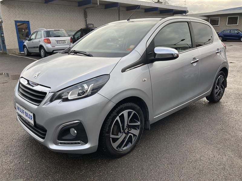 Hvid Brugt 2017 Peugeot 108 Desire Top! Hatchback | 69.900 kr. (Fair pris) - Billede 1/4
