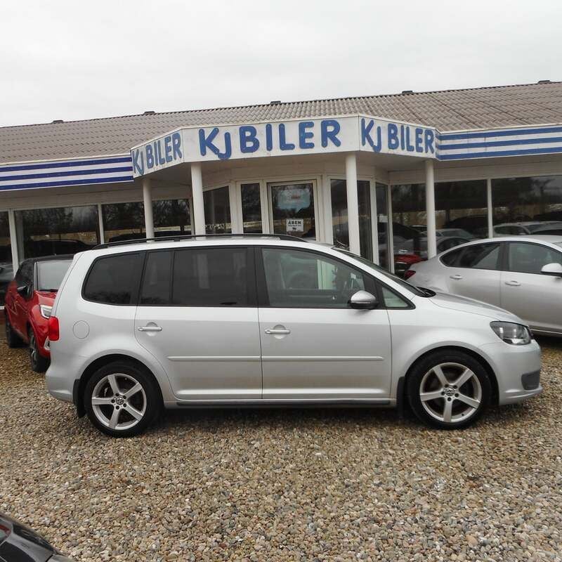 Sølvmetal Brugt 2013 VW Touran Comfortline MPV | 129.800 kr. - Billede 1/4