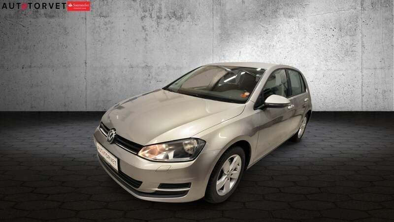 Champagnemetal Brugt 2014 VW Golf VII Hatchback | 84.700 kr. (Fair pris) - Billede 1/4