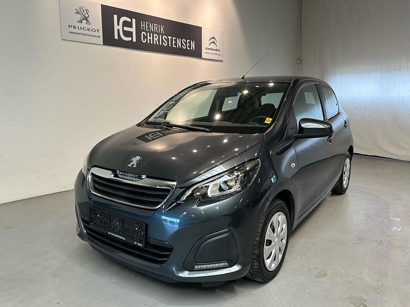 Met.grå carlinite Brugt 2015 Peugeot 108 Active Hatchback | 59.800 kr. (Fair pris) - Billede 1/4