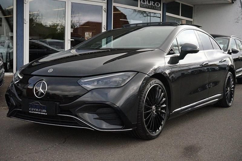 Gråmetal Brugt 2022 Mercedes EQE350 AMG line Sedan | 479.900 kr. (Lidt for dyr) - Billede 1/4