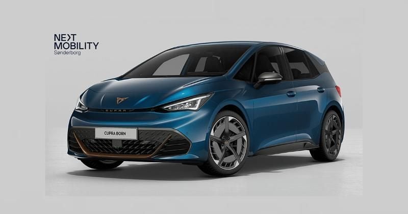 Blåmetal Brugt 2025 Cupra Born Hatchback | 312.566 kr. (Dyr) - Billede 1/3