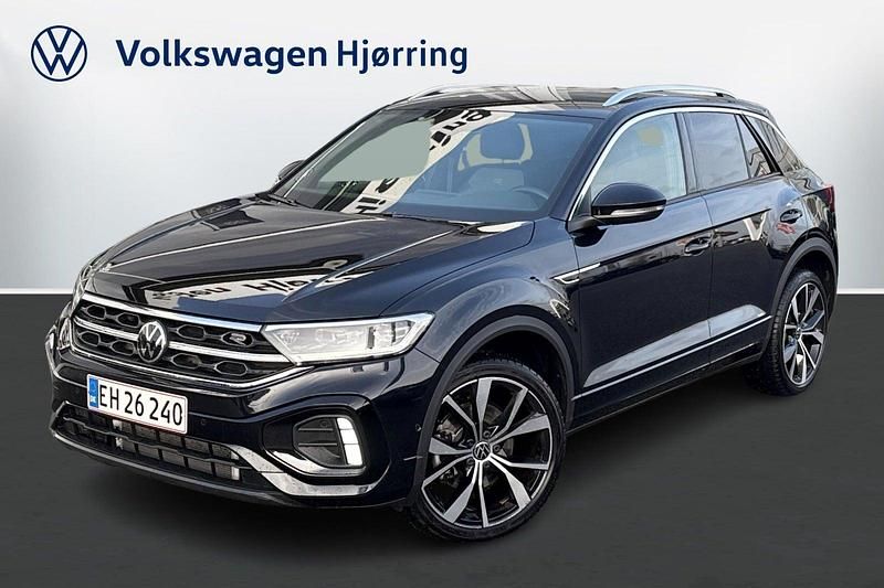 Sortmetal Brugt 2024 VW T-Roc R-line Edition SUV | 379.900 kr. - Billede 1/4