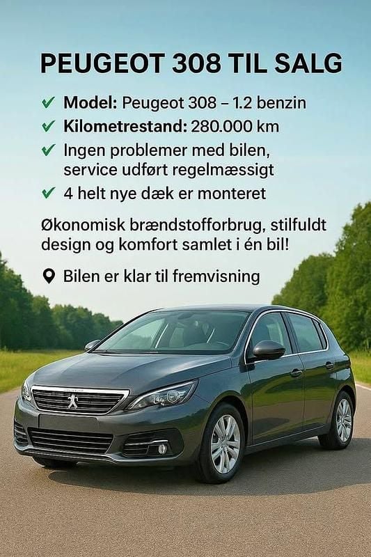 Brugt Peugeot 308 131 HK (96 kW) 2015 Grå Stationcar