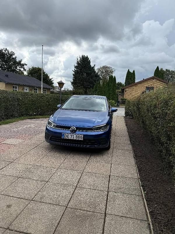 Blå Brugt 2022 VW Polo Life Hatchback | 155.900 kr. (Fair pris) - Billede 1/4
