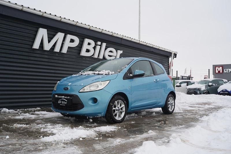 Lysblåmetal Brugt 2010 Ford Ka Titanium Hatchback | 24.500 kr. (Fair pris) - Billede 1/4
