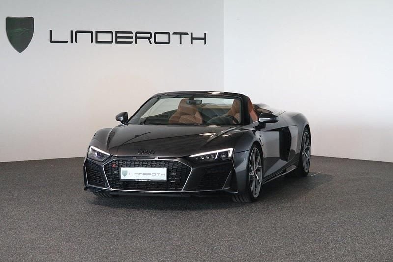 Gråmetal Brugt 2022 Audi R8 Spyder Ambiente Cabriolet | 2.300.000 kr. - Billede 1/4