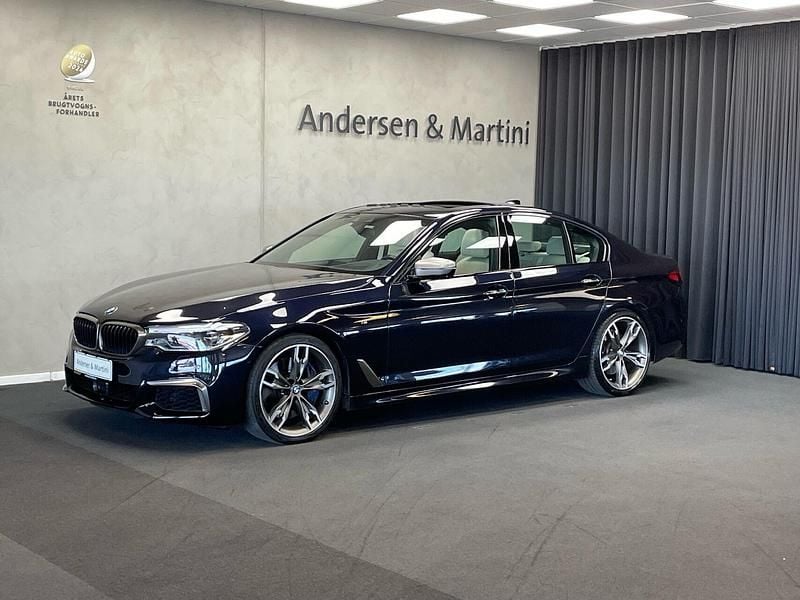 Carbonblack Brugt 2018 BMW M550 M Sport Sedan | 689.900 kr. - Billede 1/4