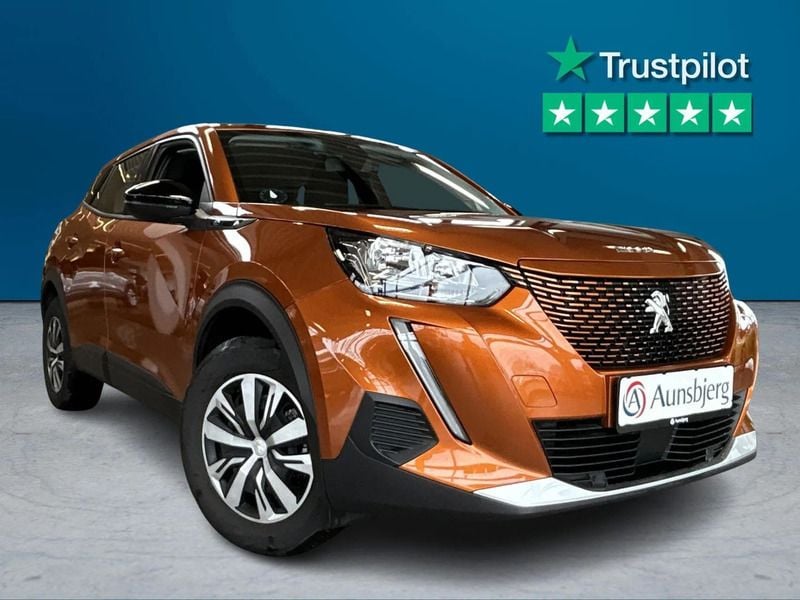 Orange metal Brugt 2022 Peugeot e-2008 Active SUV | 142.500 kr. (Fair pris) - Billede 1/4