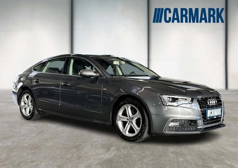 Sølvmetal Brugt 2016 Audi A5 Sportback S-Line Hatchback | 169.900 kr. (Fair pris) - Billede 1/4