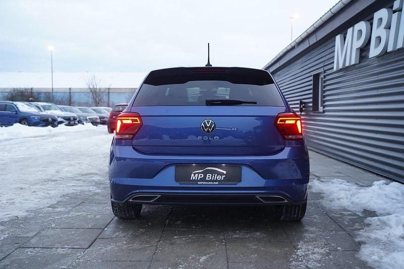 Brugt VW Polo R-line 150 HK (110 kW) 2021 Blåmetal Hatchback