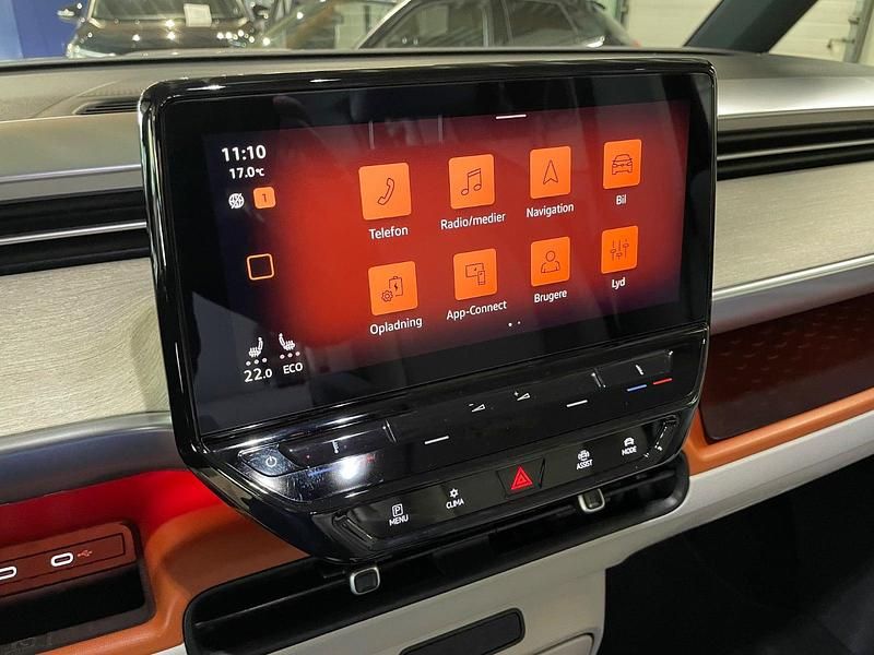 Brugt VW ID. Buzz Pro 150 kW (204 HK) 2022 Sort MPV