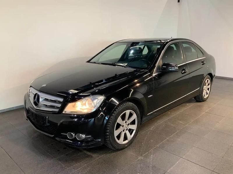 Sort Brugt 2011 Mercedes C220 Sedan | 69.900 kr. - Billede 1/4