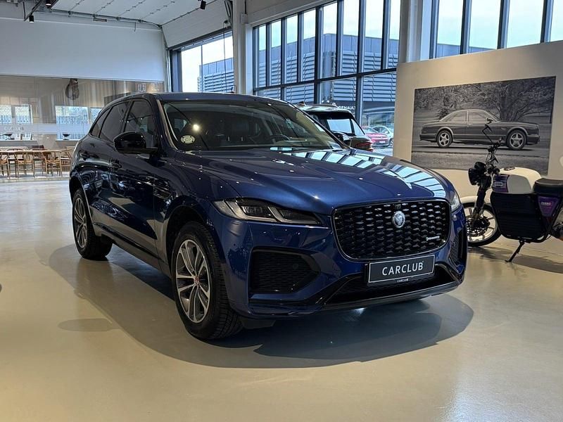 Brugt Jaguar F-Pace R-Dynamic 400 HK (294 kW) 2021 Blåmetal SUV