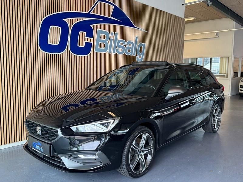 Sortmetal Brugt 2021 Seat Leon FR Stationcar | 179.800 kr. (Fair pris) - Billede 1/4