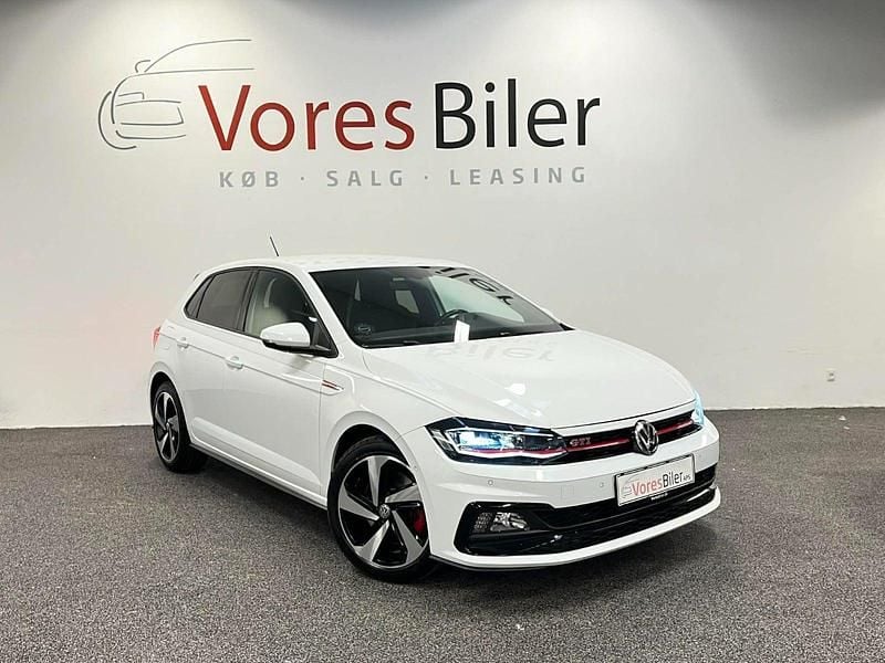 Hvid Brugt 2019 VW Polo GTI Hatchback | 139.900 kr. - Billede 1/4