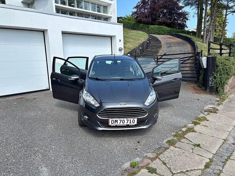 Grå Brugt 2016 Ford Fiesta Hatchback | 53.000 kr. (Fair pris) - Billede 1/4