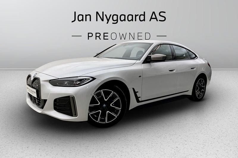 Hvidmetal Brugt 2024 BMW i4 Sedan | 439.000 kr. (Super pris) - Billede 1/3