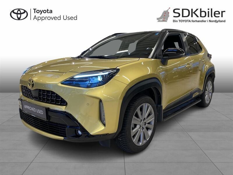 Brass gold/black Brugt 2022 Toyota Yaris Cross Edition SUV | 284.900 kr. (Fair pris) - Billede 1/4