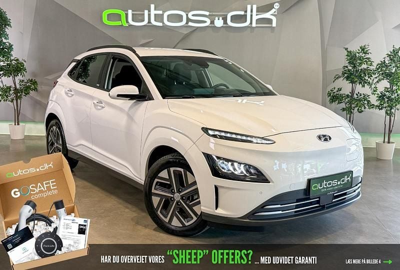 Hvid Brugt 2021 Hyundai Kona Trend SUV | 159.000 kr. (Fair pris) - Billede 1/3