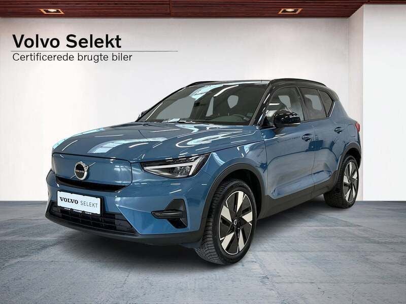 Blåmetal Brugt 2024 Volvo XC40 Core SUV | 324.300 kr. (Fair pris) - Billede 1/3