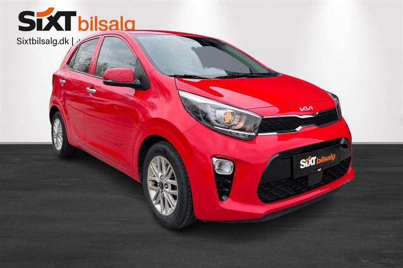 Rød Brugt 2023 Kia Picanto Hatchback | 127.900 kr. (God pris) - Billede 1/4