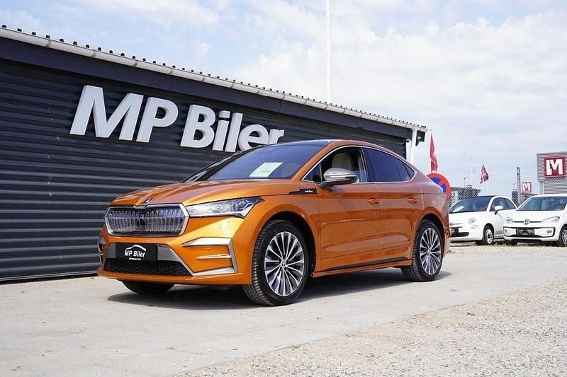 Bronzemetal Brugt 2024 Skoda Enyaq iV LAURIN & KLEMENT SUV | 379.700 kr. - Billede 1/4
