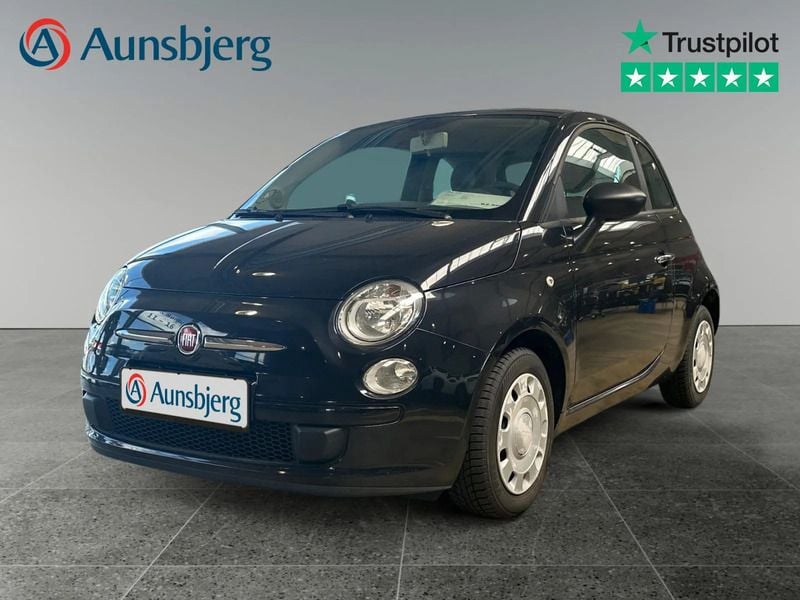 Sort Brugt 2016 Fiat 500 Pop Hatchback | 58.500 kr. - Billede 1/4