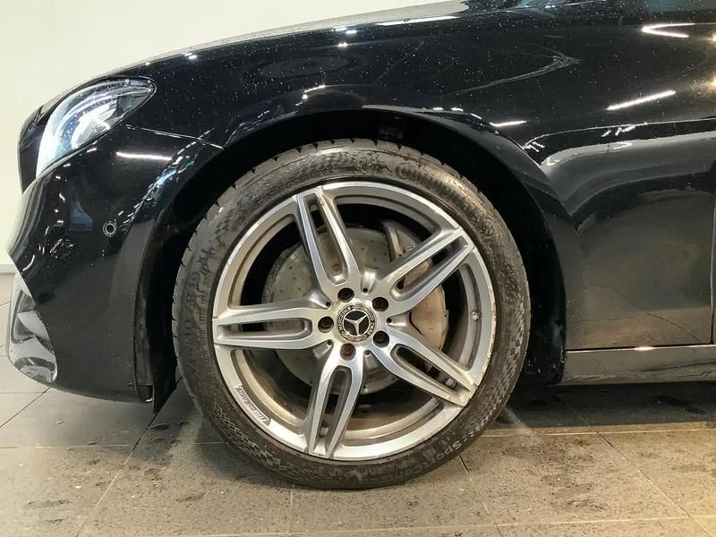Brugt Mercedes E220 AMG line 194 HK (142 kW) 2017 Sort Stationcar