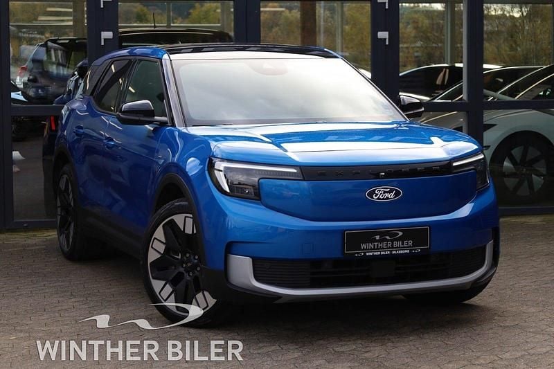 Blåmetal Brugt 2024 Ford Explorer Extended Range SUV | 334.800 kr. (Fair pris) - Billede 1/4