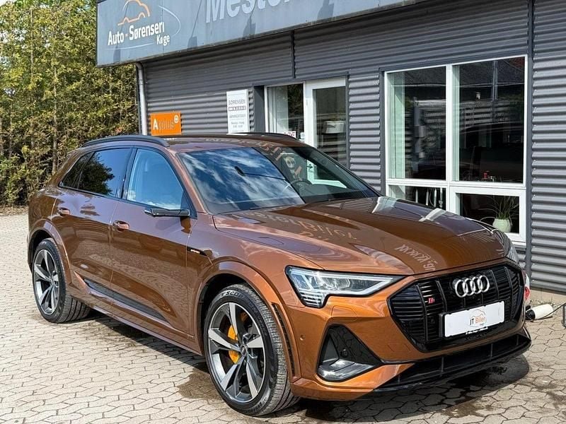 Bronzemetal Brugt 2021 Audi e-tron Ambiente SUV | 399.900 kr. (God pris) - Billede 1/4