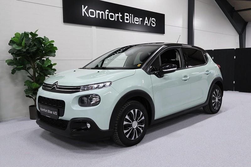 Lysgrønmetal Brugt 2020 Citroën C3 Skyline Hatchback | 94.800 kr. (Fair pris) - Billede 1/4