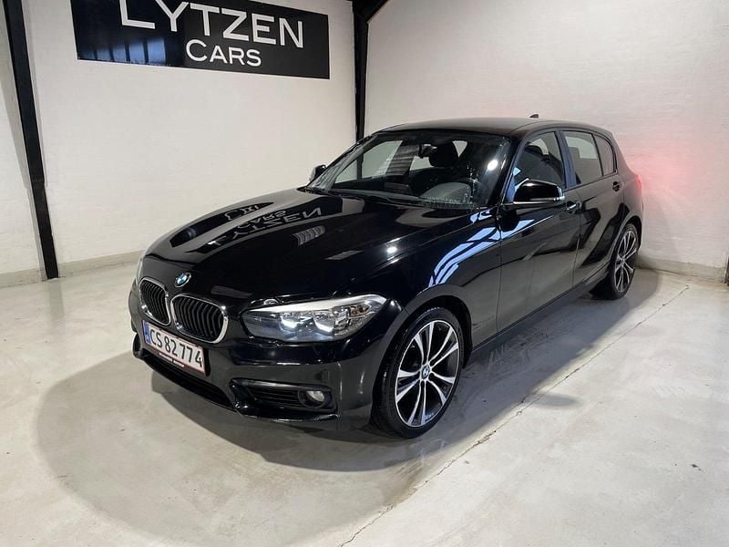 Brugt BMW 118 150 HK (110 kW) 2017 Sort Hatchback