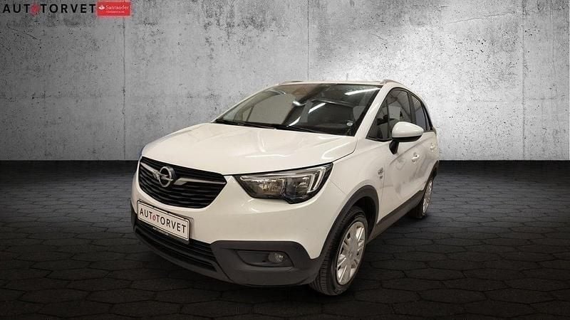 Hvid Brugt 2018 Opel Crossland X Enjoy SUV | 72.700 kr. (God pris) - Billede 1/4