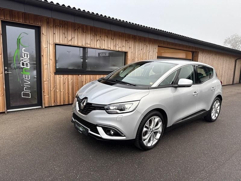 Sølvmetal Brugt 2017 Renault Scénic IV Zen MPV | 99.900 kr. (God pris) - Billede 1/4