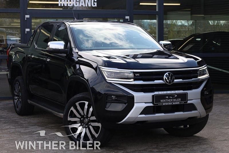 Sort Brugt 2023 VW Amarok Aventura Afhentning | 399.900 kr. - Billede 1/4