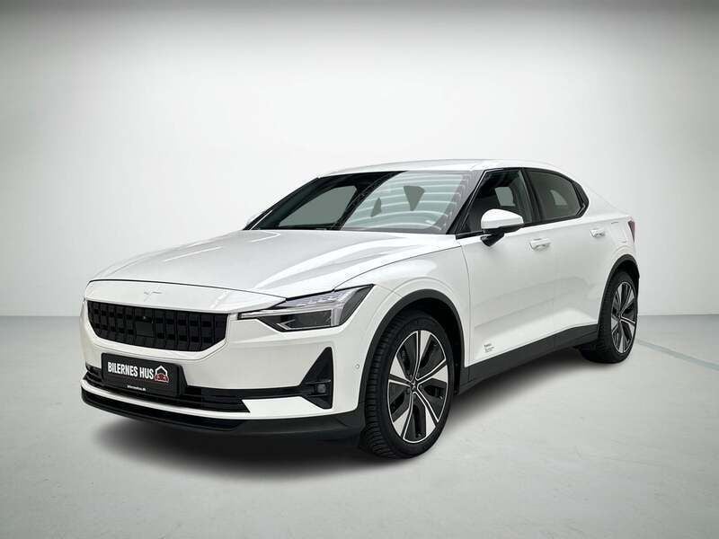Hvid Brugt 2023 Polestar 2 Sedan | 234.900 kr. (God pris) - Billede 1/4