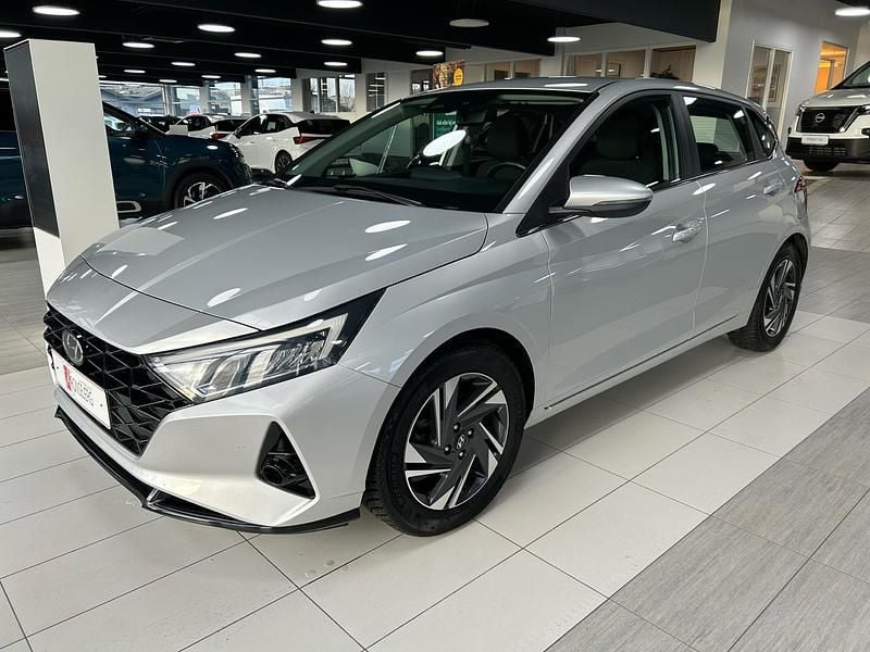 Sølv Brugt 2020 Hyundai i20 Advanced Hatchback | 139.900 kr. (Fair pris) - Billede 1/4