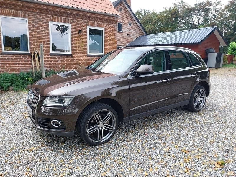Brun Brugt 2015 Audi Q5 SUV | 176.900 kr. (Fair pris) - Billede 1/4