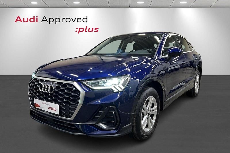 Blåmetal Brugt 2021 Audi Q3 Sportback SUV | 249.900 kr. (Dyr) - Billede 1/4
