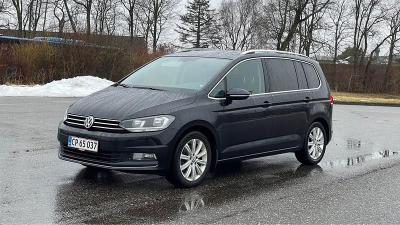 Brugt VW Touran 110 HK (80 kW) 2015 Sort MPV