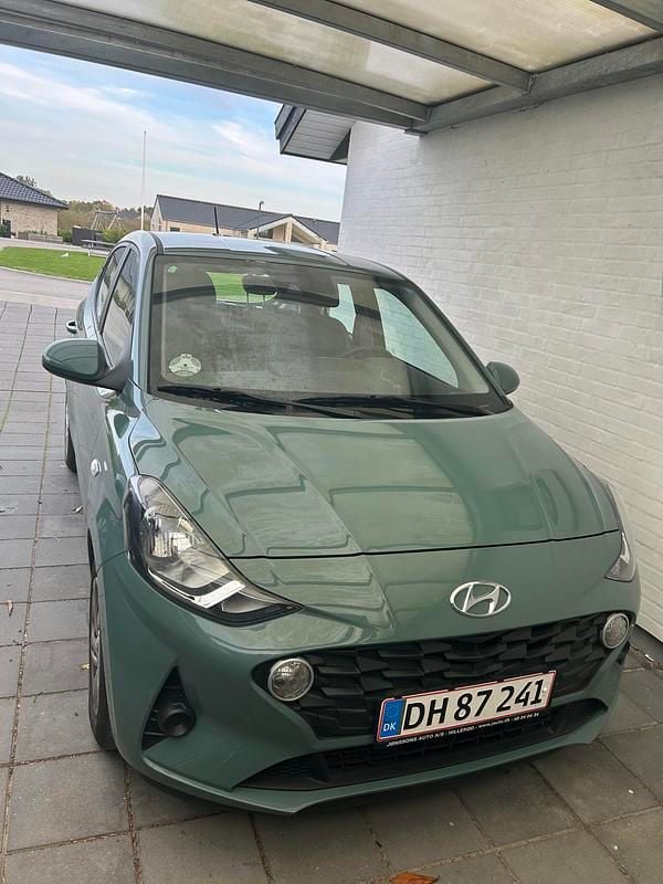 Mangrove green Brugt 2022 Hyundai i10 Advanced Hatchback | 128.000 kr. (Fair pris) - Billede 1/3